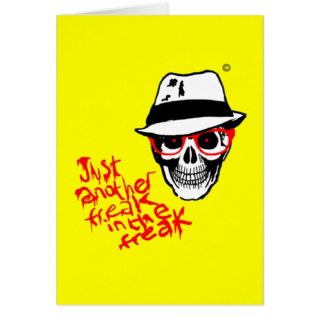 Cartão Morto Thompson do caçador (Frente)