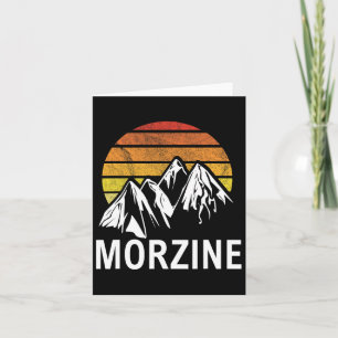 Cartão Morzine França Alp Ski Resort Snowboard Francês