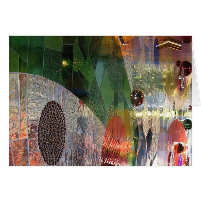 Cartão Mosaico (Frente Horizontal)