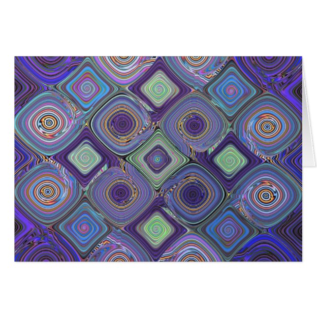 Cartão Mosaico 2 (Frente horizontal)