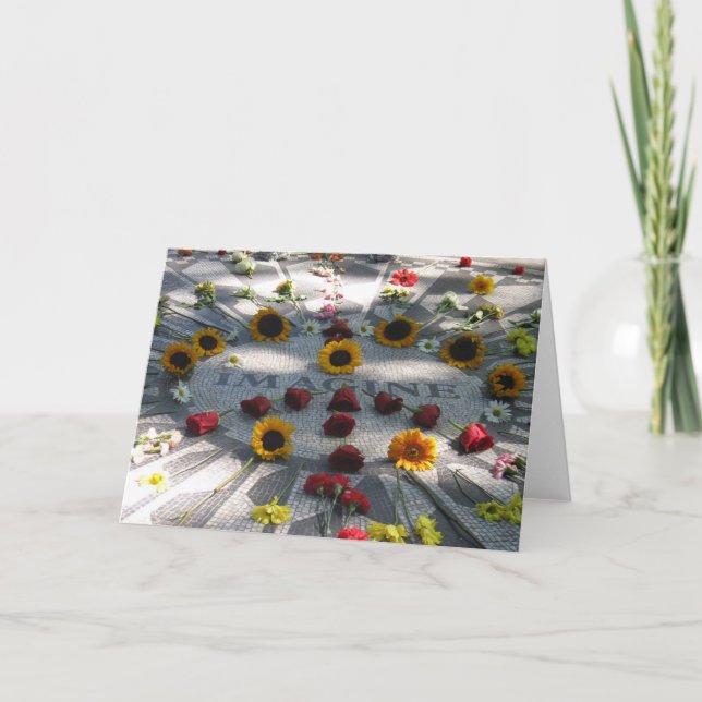 Cartão Mosaico IMAGINE, Campo de Morango - H (Frente)