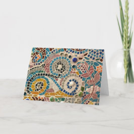 Cartão Mosaico Notecard
