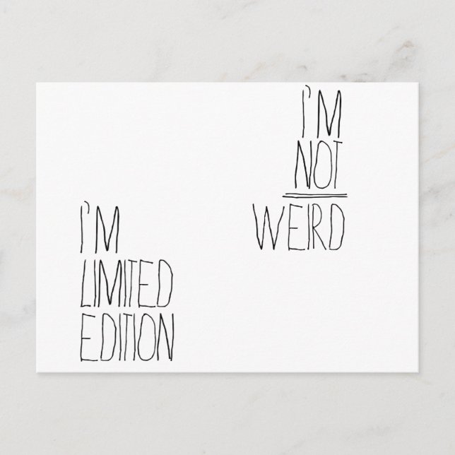 Cartão mostrando que você é especial (Frente)