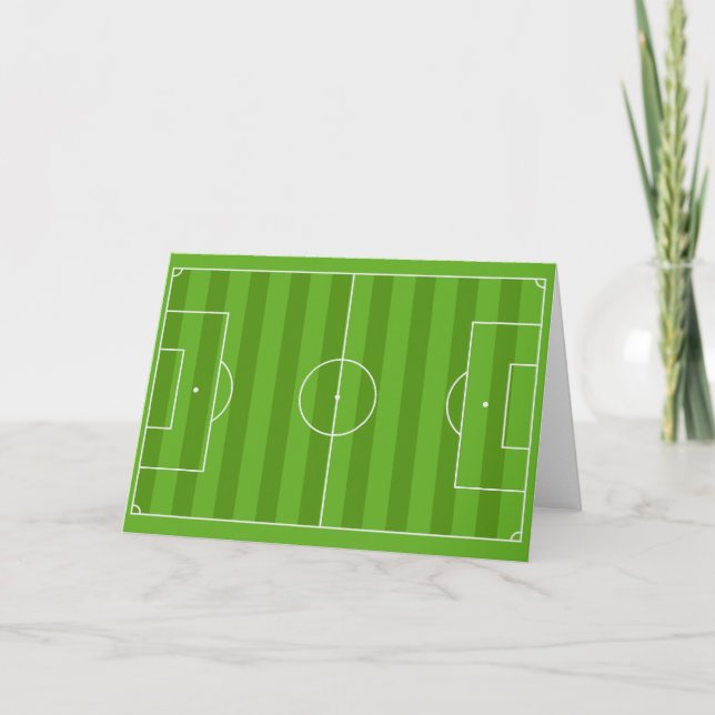 Cartão Mostre suas cores - Futebol (Frente)