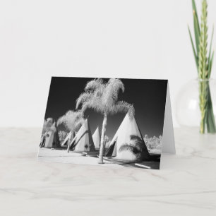 Cartão Motel do Wigwam, rota 66, Rialto, Califórnia