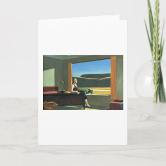 Cartão Motel Ocidental - Edward Hopper