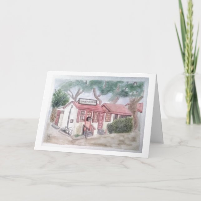 Cartão Motel Topanga Ranch (Frente)