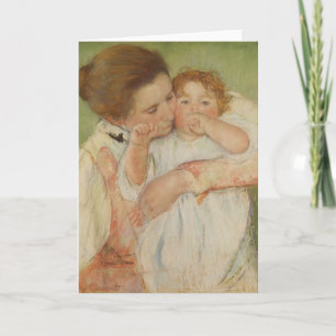 Cartão Mother and Child, 1897