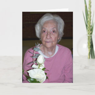 Cartão Mother with Alzheimer's