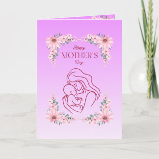 Cartão mothers day card