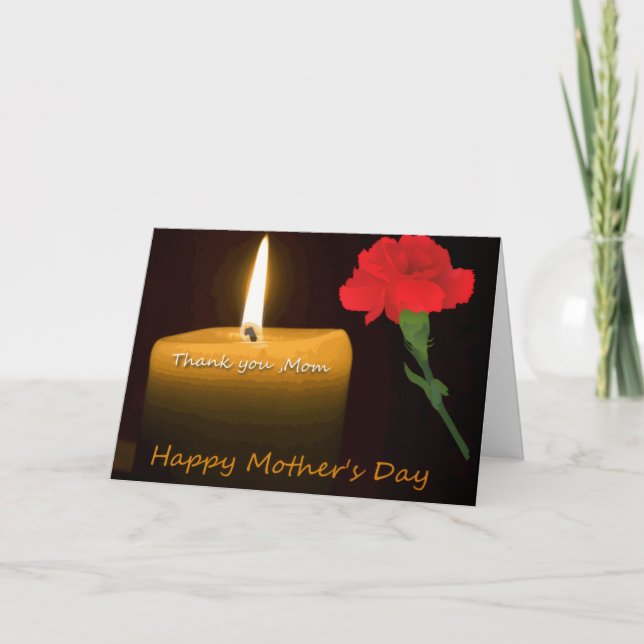 Cartão Mothers Day card (Frente)