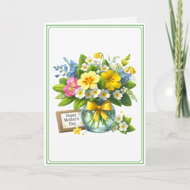 Cartão Mother's Day Card (Frente)