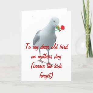 Cartão Mother's Day Card from husband/partner,