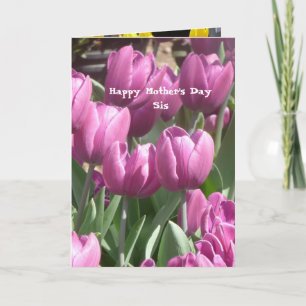 Cartão Mother's Day Card From single mom to single mom