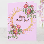 Cartão Mother's Day English Garden Floral<br><div class="desc">Say Happy Mother's Day to Mom with this beautiful vintage looking card. Mom will love the beautiful words of love and appreciation. This elegent looking card has a Cottagecore look and feel that will make Mom's Mother's Day something special. She can display the card someplace special where she will be...</div>