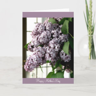 Cartão Mother's Day Lilacs