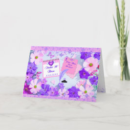 Cartão Mother's Day Notes To Mom 