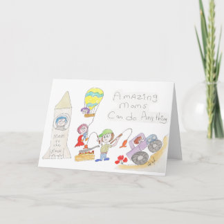 Cartão Mother's Day - to my Amazing Mom