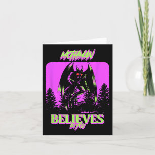 Cartão Mothman - Mothman Acredita Em Você Fantasia de Hal