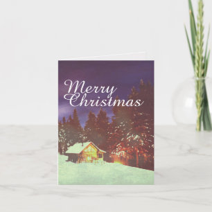 Cartão Motivo para o inverno maravilhoso do Natal