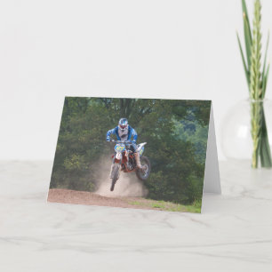 Cartão Moto X Greetings Card 4 Motocross