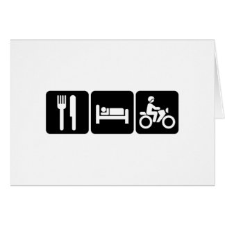 Cartão Motociclismo