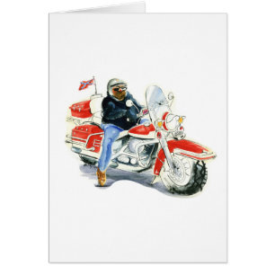 Cartão Motociclista