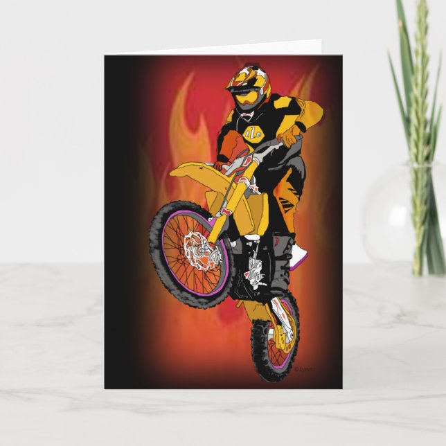 Cartão Motocross 403 (Frente)