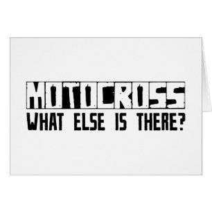 Cartão Motocross que outro está lá?