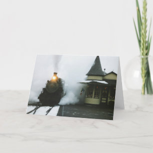 Cartão Motor de vapor