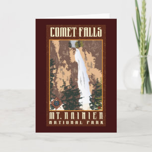 Cartão Mount Rainier Nat'l Park-Card