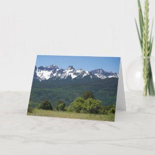 Cartão Mountain Scenic Blank Notecard