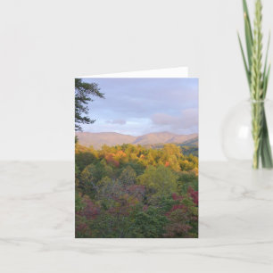 Cartão Mountains in Fall