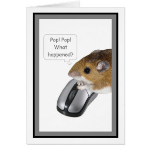 Cartão Mouse para mouse