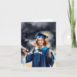 Cartão Movimento de sucesso - Um futuro brilhante aguarda