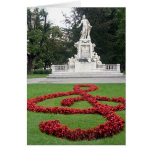 Cartão mozart music viena