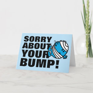 Cartão Mr. Bump   Get Well Card