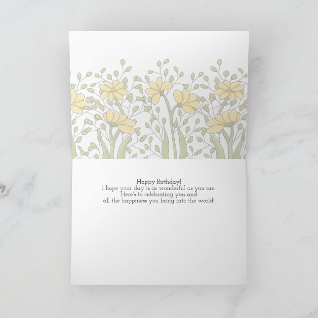 Cartão Ms Bren Birthday Card (Interior)