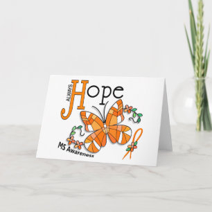 Cartão MS da borboleta do vitral