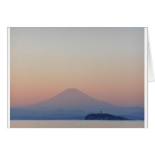 Cartão Mt Fuji Sunset
