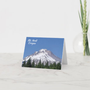 Cartão Mt. Hood Oregon Ski Bowl