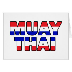 Cartão Muay Thai