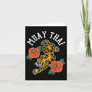 Cartão Muay Thai Fighter Hob