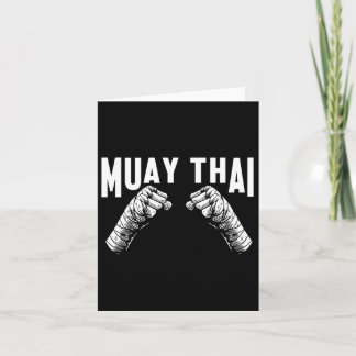 Cartão Muay Thai Fighters Mma Club Mma Artes Marciais Fig