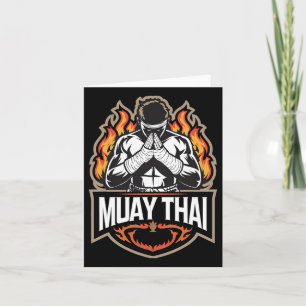 Cartão Muay Thai - Tailandês Boxing Mma