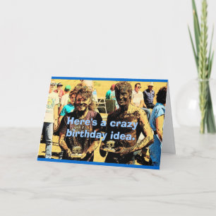 Cartão Mud Birthday Card
