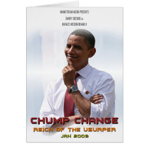 Cartão Mudança do Chump (Obama)