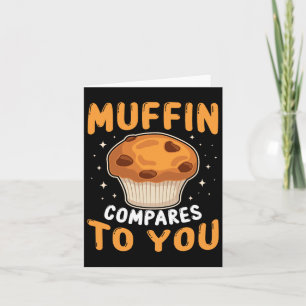 Cartão Muffin Compara Você Casais Fofos Amante Byking V