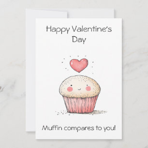 Cartão Muffin se compara a você! – Adorável Dia dos Namor