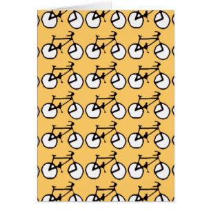 Cartão muitas bicicletas
